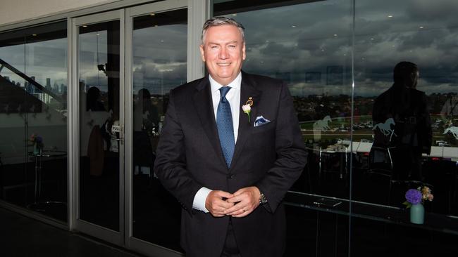 Eddie McGuire played a key role in the crisis talks that eventually saw Warne’s family give permission for the series to go ahead. Picture: Supplied/SDP