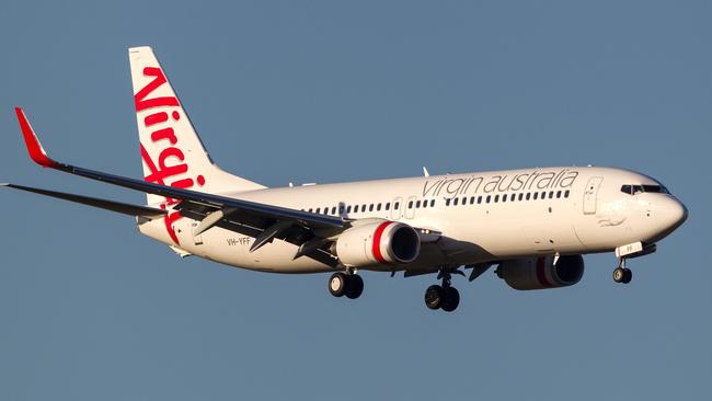 Virgin Australia has been hard hit by aircraft supply issues, with a significant slowdown in the delivery of new Boeing 737-8s. Picture: iStock