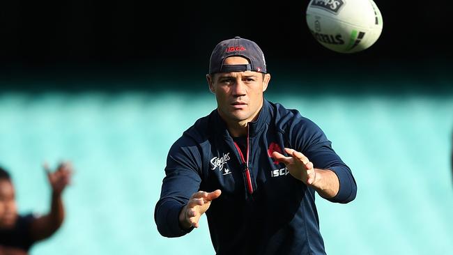 Even Cronk must be feeling the nerves now. Photo: Phil Hillyard