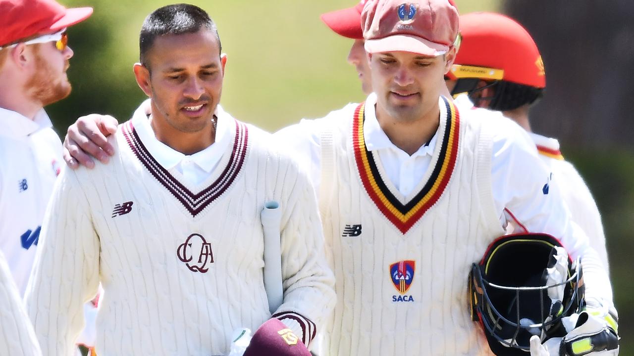 Khawaja and Alex Carey know a tough decision will have to be made over the No. 5 position in the Test team.