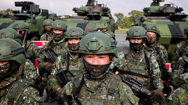 The Centre for Strategic and International Studies set out to test what would happen if China attempted an amphibious invasion of Taiwan. Picture: AFP