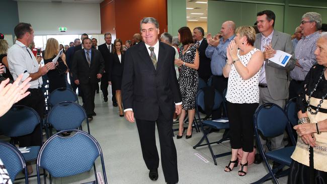 Moreton Bay Regional Council Declaration of Office Ceremony and Post-Election Meeting. Mayor, Cr. Allan Sutherland in 2016. Photo Ric Frearson