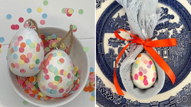 How to make confetti eggs that are as pretty as they sound