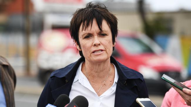 SA Salaried Medical Officers Association chief industrial office Bernadette Mulholland told the hearing a fourth had died on Friday. Picture: Mark Brake