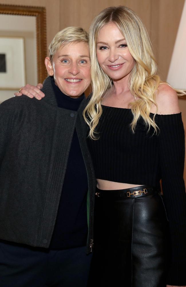 Ellen DeGeneres, 66 and Portia de Rossi, 51 recently relocated together to the UK. Photo: Kelly Sullivan/Getty Images for RH.