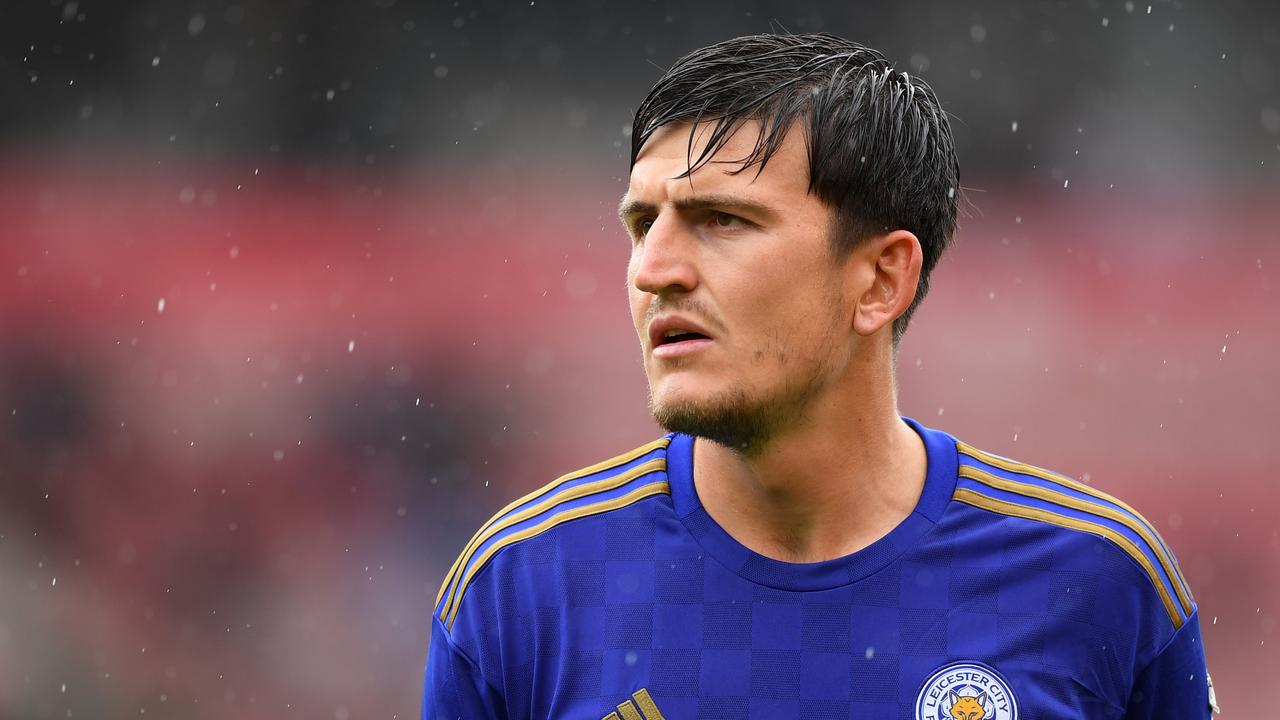 Harry Maguire is getting frustrated at his lack of a move from Leicester City.
