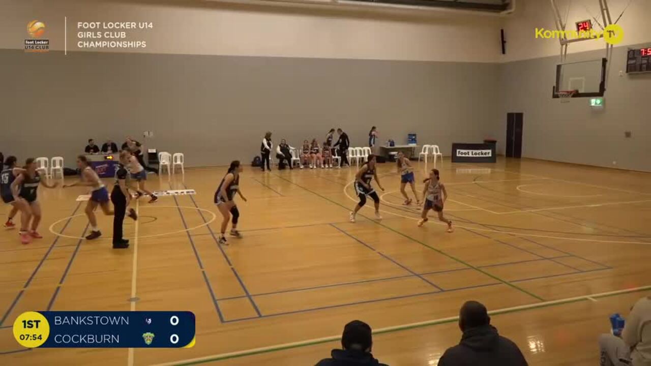 Replay: Bankstown Bruins v Cockburn Cougars (Girls Shield 9/10th Play-Off) - 2024 Basketball Australia U14 Club Championships Day 5