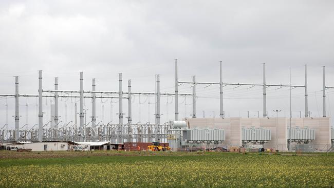 MELBOURNE, OCTOBER 11, 2024: TagEnergy, the group behind the largest wind farm in the Southern Hemisphere, Golden Plains in Rokewood near Geelong, announce that the first turbines have started spinning and feeding electricity into VictoriaÃs grid. Picture: Mark Stewart