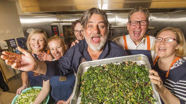 Matt Preston has volunteered for Yarra Libraries - No Waste Cook Club session. He will be helping to cook a free community lunch at Bargoonga Nganjin, North Fitzroy Library, and sharing tips on low-waste, low-cost recipes. Picture: Rob Leeson.