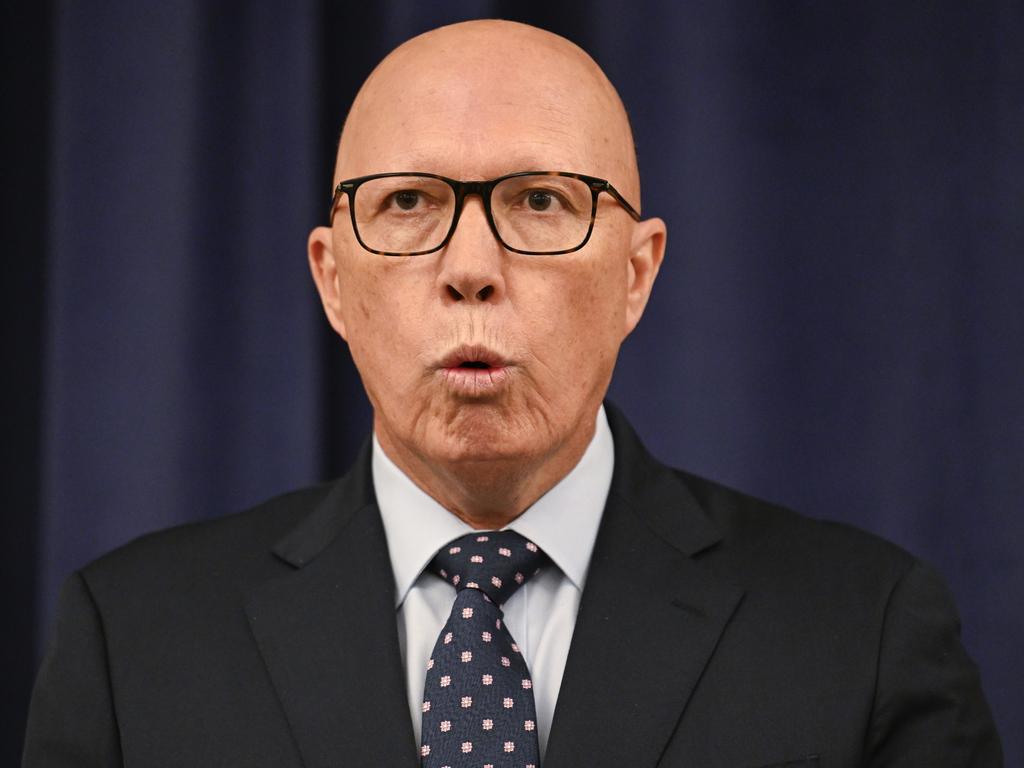 Opposition leader Peter Dutton. Picture: Martin Ollman/NCA NewsWire