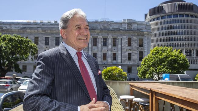 NZ First leader Winston Peters in Wellington. Picture: NZ Herald / Mark Mitchell