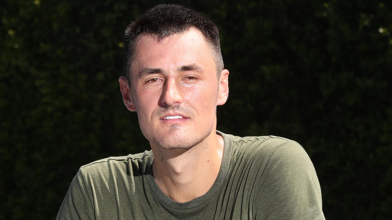 Bernard Tomic aims to play at the Australian Open qualifying event – but says his top form is still months away. Picture: Glenn Hampson