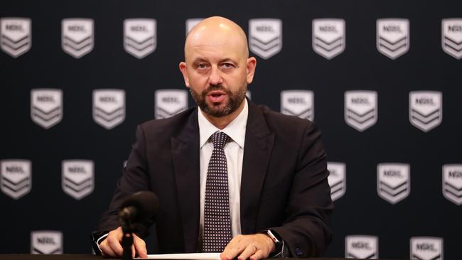 NRL chief executive Todd Greenberg has looked increasingly isolated in recent weeks Picture: Getty Images