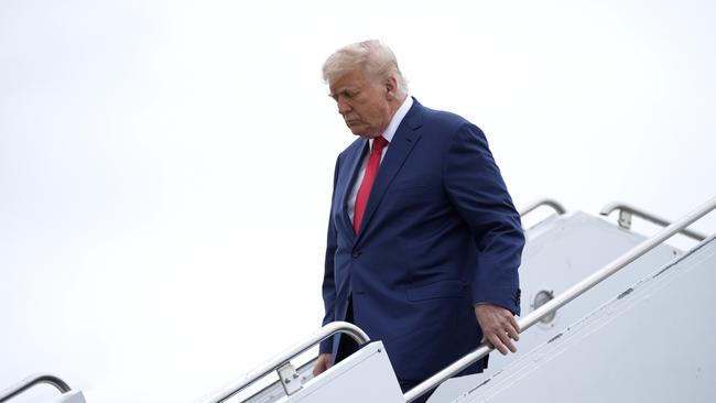 Donald Trump’s desperation for heavy earths minerals may help lower US tariffs on Australian aluminium. Picture: Manuel Balce Ceneta/AP Photo