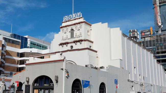 The towering Roxy Theatre was converted into a nightclub. Picture: Angelo Velardo