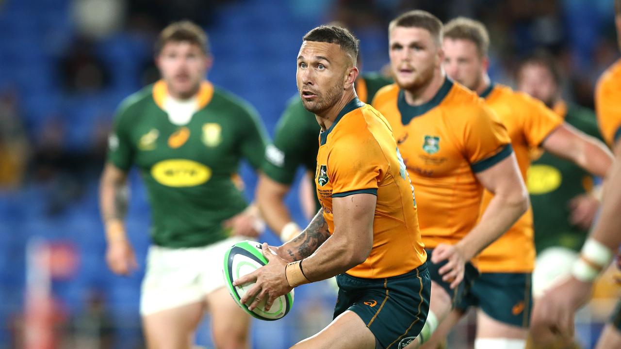 Rugby Championship 2021 Wallabies vs Springboks, live score, result, Quade Cooper, updates, highlights