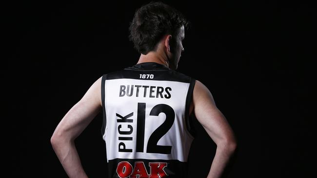 Number 12 draft pick Zak Butters of the Power. Picture: AAP Image/Daniel Pockett