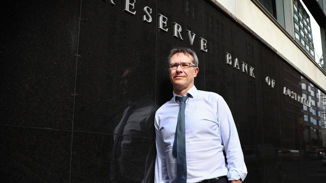 Reserve Bank deputy governor Guy Debelle at RBA headquarters in Sydney. Picture: John Feder