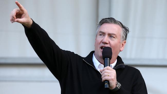 Collingwood president Eddie McGuire. Picture: Michael Klein