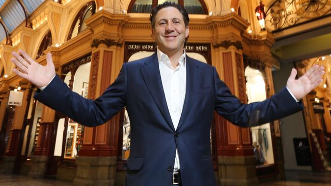 Block Arcade managing director Grant Cohen has been embroiled in the bitter dispute. Picture: Mark Wilson