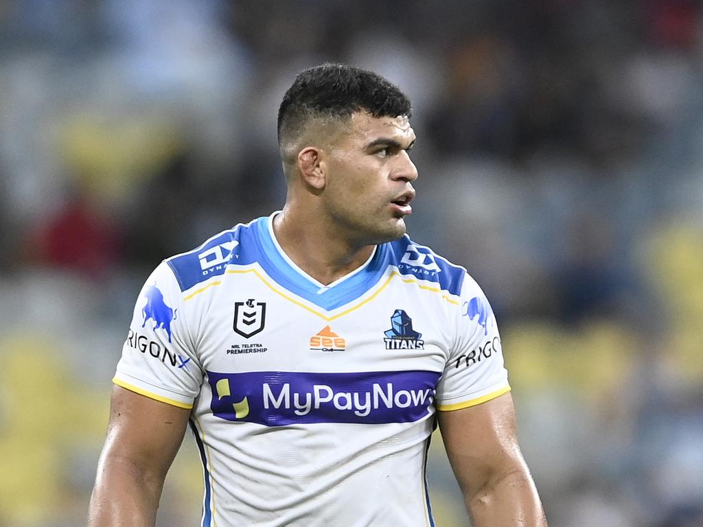 If David Fifita leaves the Titans the move would free up money for Haas. Picture: Ian Hitchcock/Getty Images