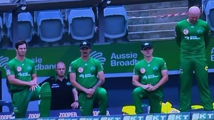 Ben Dunk would not conform to the empty gesture of taking a knee before BBL games in 2020.