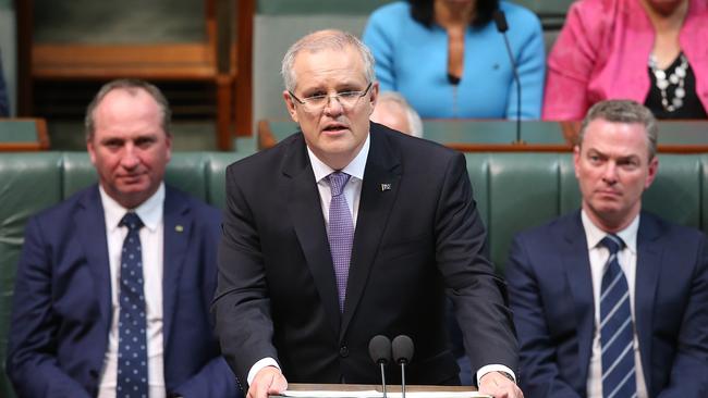 Treasurer Scott Morrison. Picture: Kym Smith