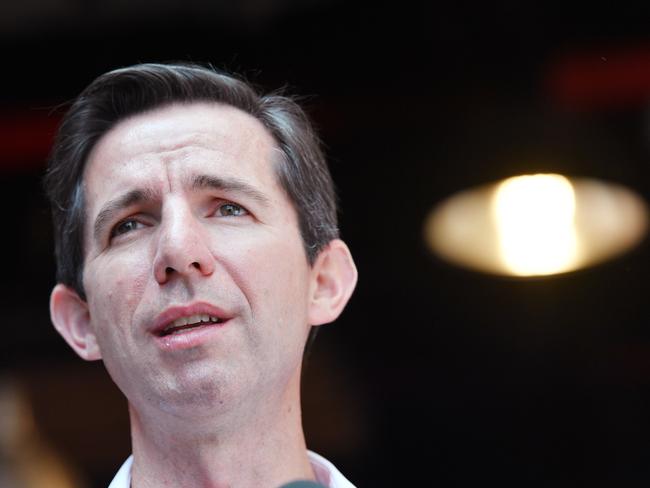 South Australian Senator Simon Birmingham has called for a smartphones to be banned in classrooms. Picture: AAP/David Mariuz