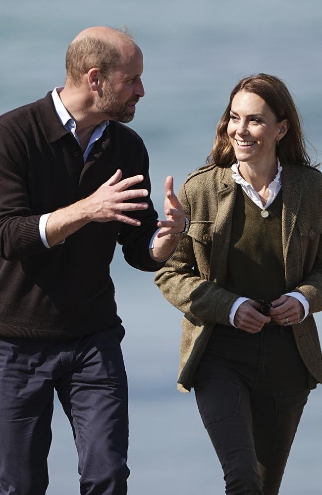 William and Kate just celebrated their 14th wedding anniversary in Scotland. Picture: Aaron Chown/PA via AP