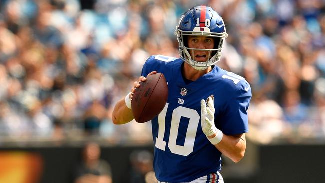 Eli Manning and the Giants face a tough challenge against the Eagles. Picture: Getty Images