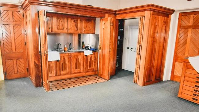 The sacristy of St Patrick's Cathedral in Melbourne. Picture: County Court