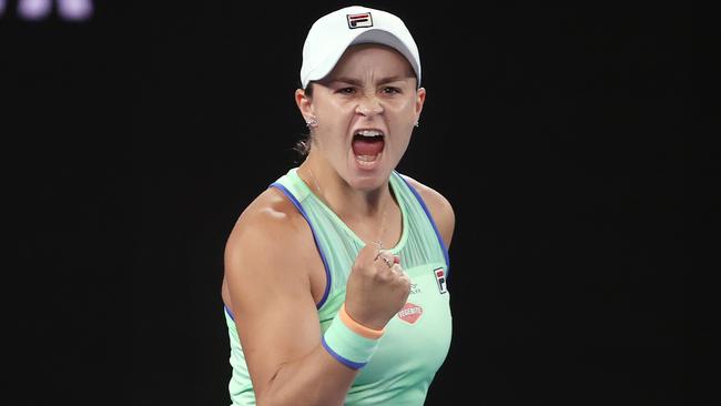 Ash Barty is into the quarter-finals. Picture: Michael Klein