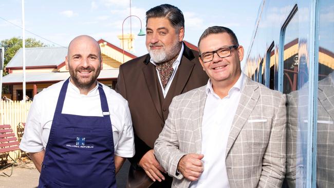 MasterChef fans and competitors loved George Calombaris, Matt Preston and Gary Mehigan. Picture: supplied