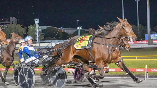 Luke McCarthy concedes Eye Keep Smiling is still a great chance to win the TAB Eureka. Picture: Dan Costello