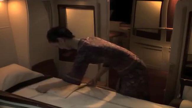 Singapore Airlines'  luxurious suite class