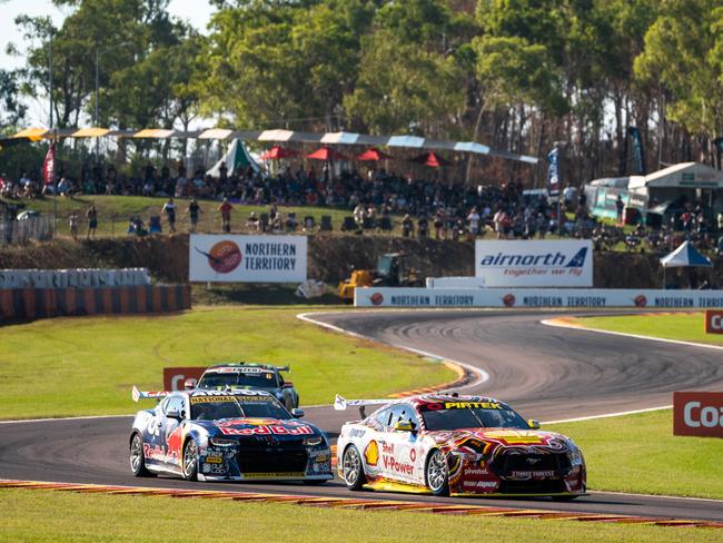 Will Davison was the only Ford driver to finish on the podium in Darwin. Picture: Daniel Kalisz/Getty Images)