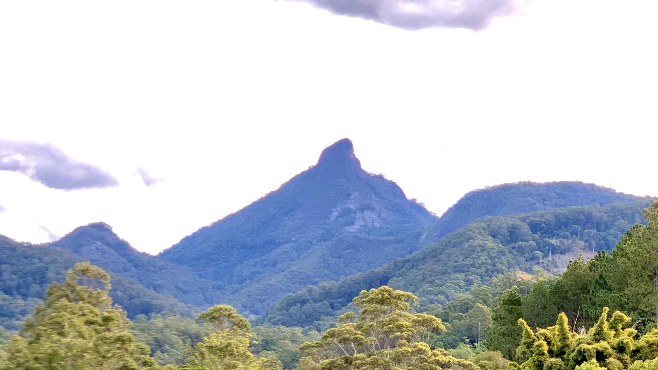 A view of Wollumbin National Park (aka Mount Warning). Picture: supplied