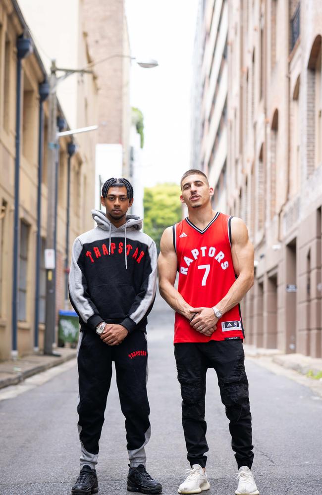 Speaking about the project, Sahxl, left, said: “This is me starting my journey. The way up to here has been amazing, and I can’t wait to experience the rest of it.” Picture: Christian Michael