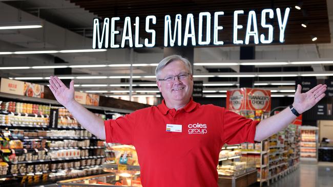 Coles chief Steven Cain believes COVID-19 has had the most profound change on the supermarkets sector in living memory. Picture: Andrew Henshaw