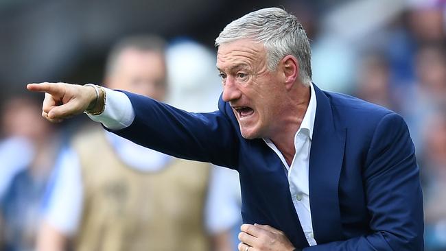 France's coach Didier Deschamps.