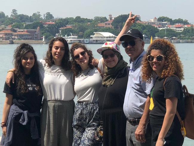 The Maasarwe family released the final, cherished photograph of all four sisters together with with their parents on a holiday in China. 