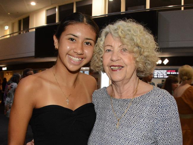 Macy Mendoza and Pat Cracknell at Queensland Ballet's production of 'Sleeping Beauty' at HOTA, Bundall. Picture: Regina King