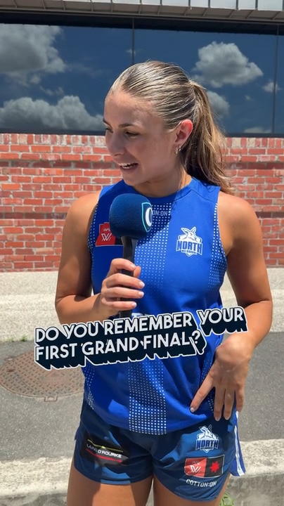 Do AFLW stars remember their first grand final?