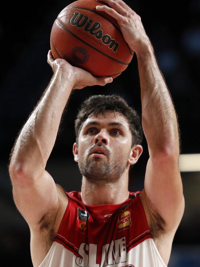 Todd Blanchfield of the NBL Wildcats Photo AAP