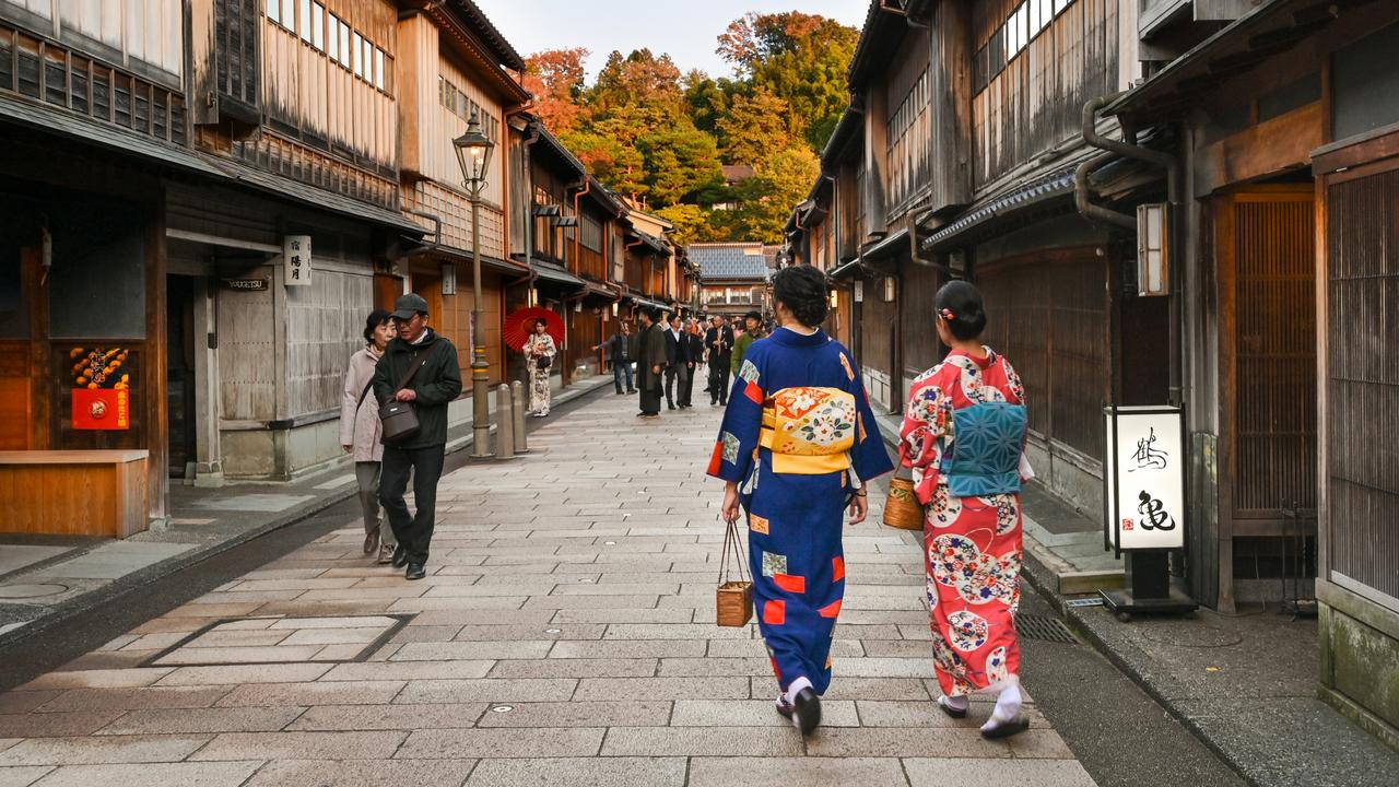 Unlike in Kyoto, teahouses in Kanazawa are open to tourists. Picture: istock