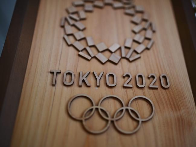 The Tokyo 2020 logo. Picture: AFP