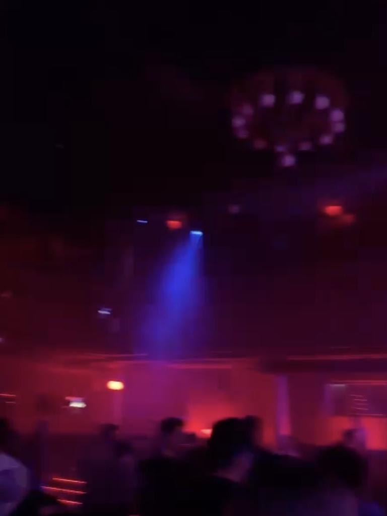 Inside nightclub Apolo in Barcelona, Spain.