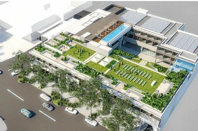 MEGA HOTEL: Proposed development for Byron Bay's old Woolworths site.