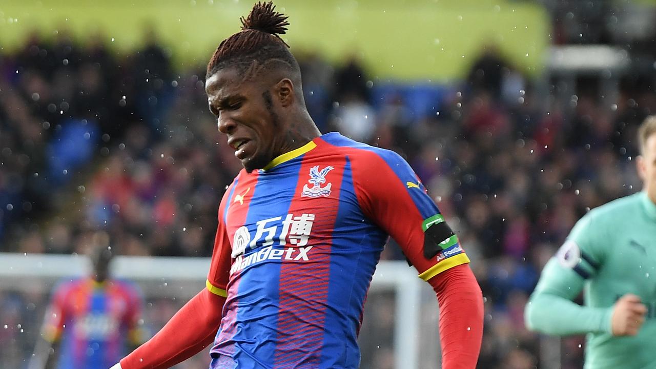 Wilfried Zaha. (Photo by Mike Hewitt/Getty Images)