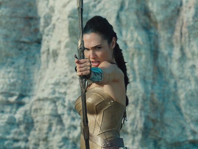 Gal Gadot as Diana Prince in Wonder Woman.